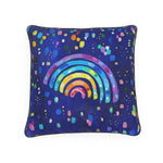 Rainbow Revolution throw pillow cushion